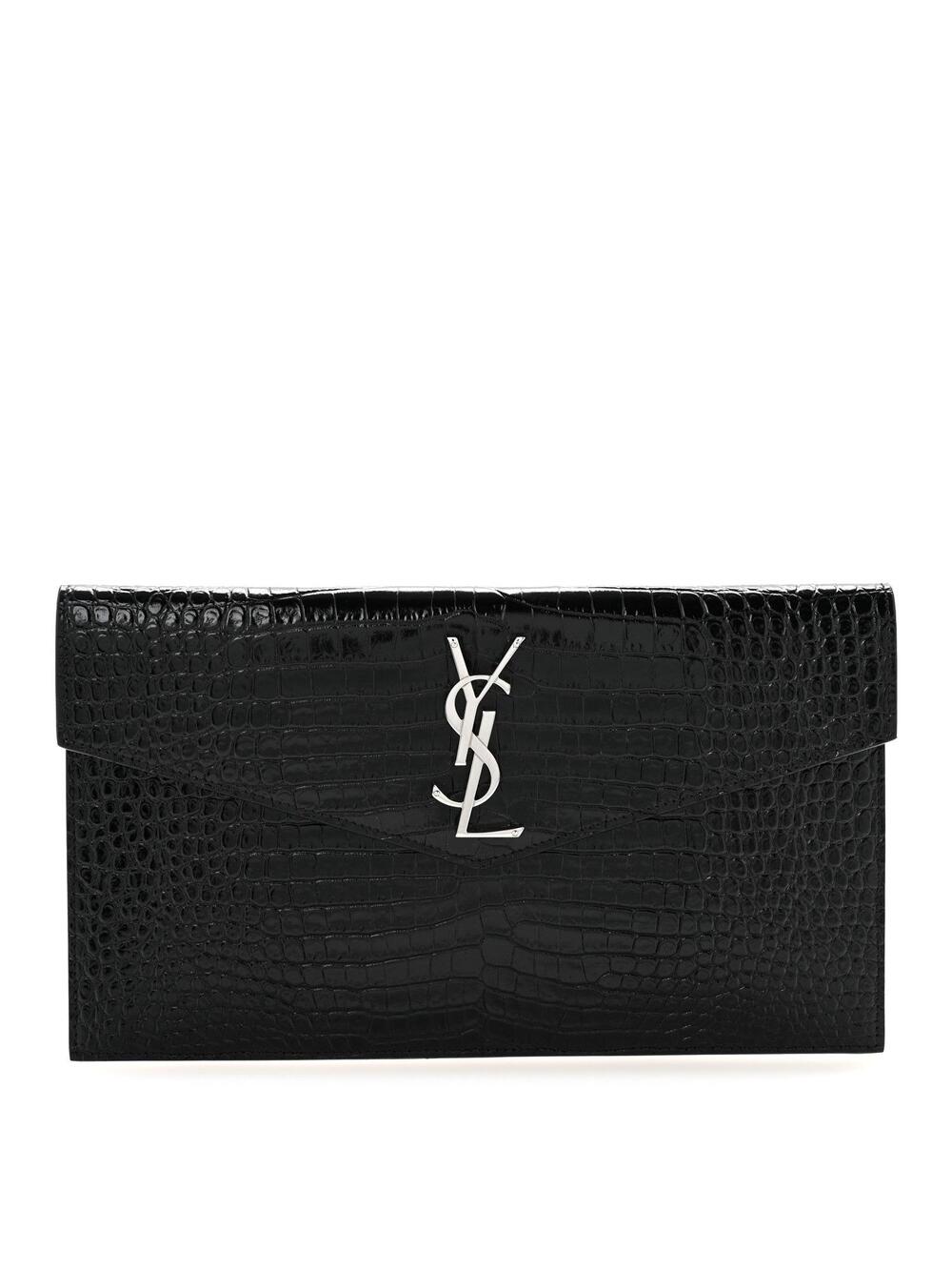 Saint Laurent Calfskin Crocodile #282361S69B - Picture 1 of 13